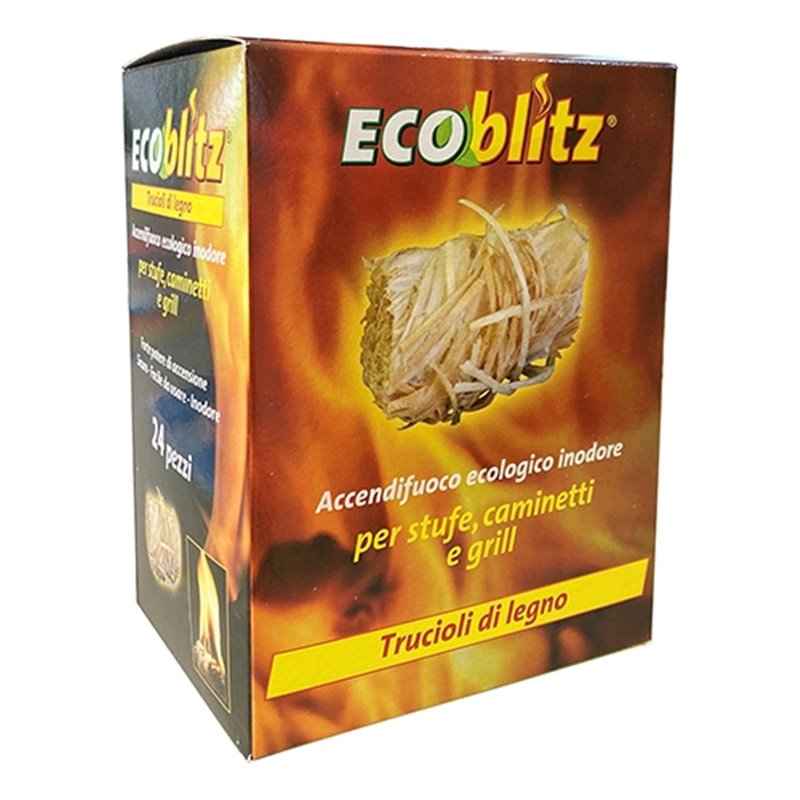 ACCENDIFUOCO TRUCIOLI LEGNO 24