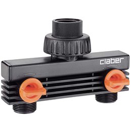 PRESE CLABER RUBINETTO 2 VIE 3/4 MASCHIO