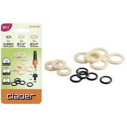 O.RING CLABER + GUARNIZIONI 1/2-3/4