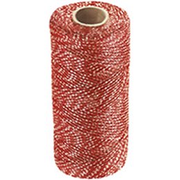 LIGNOLA NYLON MT.200 * ROSSA/BIANCA