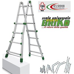 SCALE ALLUMINIO FACAL EUROBRIKO 4 D.LGS81-2008 CM550