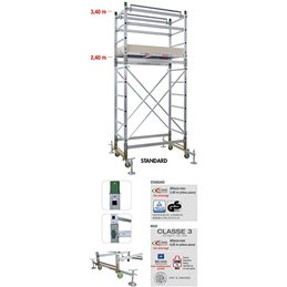 TRABATTELLO ALUMITO STANDARD MT3,40