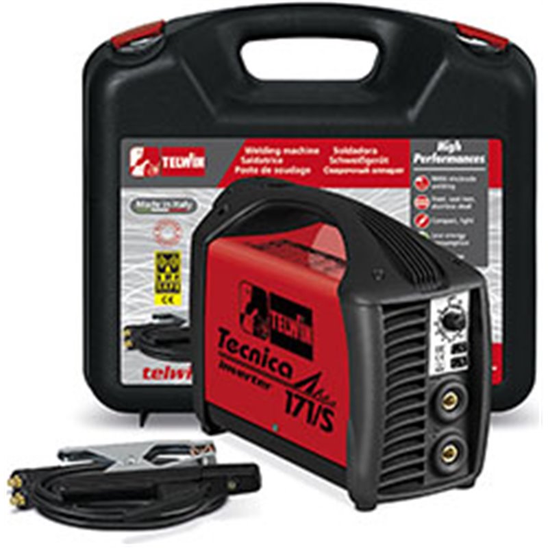SALDATRICI TELWIN INVERTER TECNICA 171-S KIT SALDATRICI TELWIN INVERTER TECNICA 171-S KIT