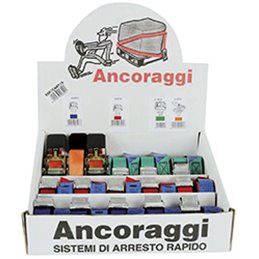 CINGHIE ANCORAGGIO STROPS ESPOSITORE PZ.29