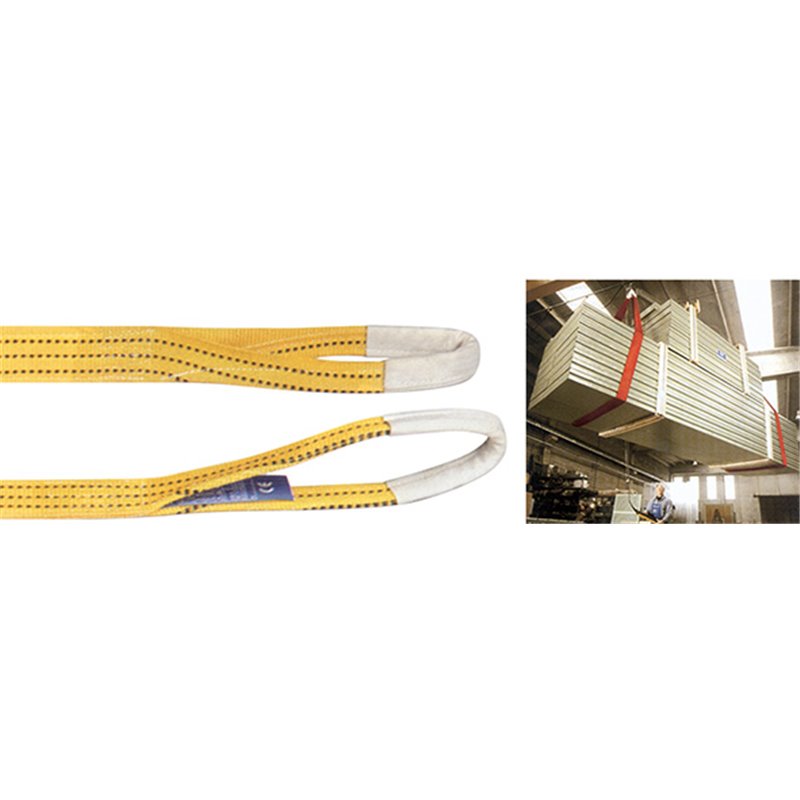 NASTRI DI SOLLEVAMENTO DOPPIO STRATO STROPS VERDE DV 60 MT.2 2TON NASTRI DI SOLLEVAMENTO DOPPIO STRATO STROPS VERDE DV 60 MT.2 2TON