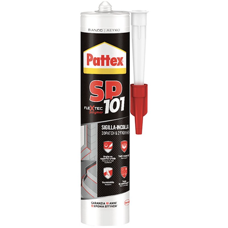 SIGILLANTE POLIMERICO PATTEX SP101 GRIGIO SIGILLANTE POLIMERICO PATTEX SP101 GRIGIO