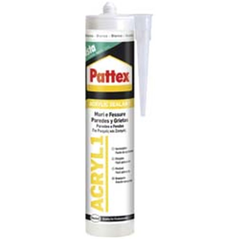 SIGILLANTE ACRILICO PATTEX ACRILONE MURI E FESSURE GRIGIO SIGILLANTE ACRILICO PATTEX ACRILONE MURI E FESSURE GRIGIO
