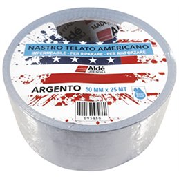 NASTRO TELATO AMERICANO ARGENTO