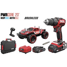 TRAPANI PERCUSSIONE BATTERIA SKIL 3075RC + AUTO RALLY