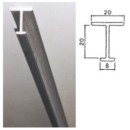 PROFILO X TENDE BALCONI CM.300