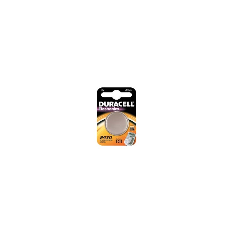 PILE DURACELL PASTIGL.DL2430 3V PZ1